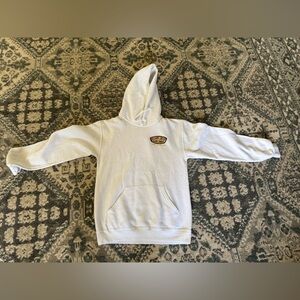 RonWhite Hoodie with Logo Patch